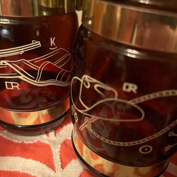 Vintage Siesta ware western mugs 1950’s set of 6 - Picture 8 of 10